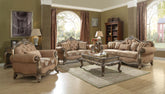 Ragenardus Fabric & Vintage Oak Sofa Model 56030 By ACME Furniture